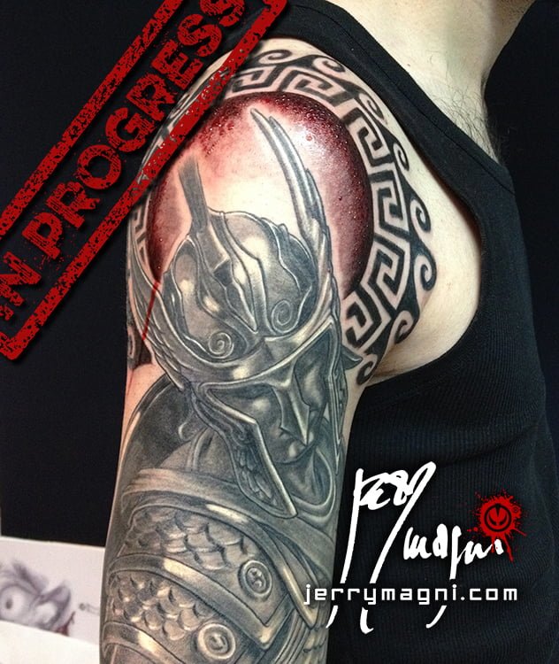 PERSEUS KILLS MEDUSA – Jerry Magni Tattoo Artist