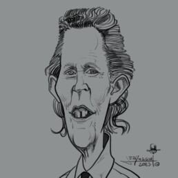 Temple Grandin caricature