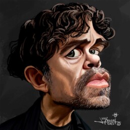 Peter Dinklage caricature