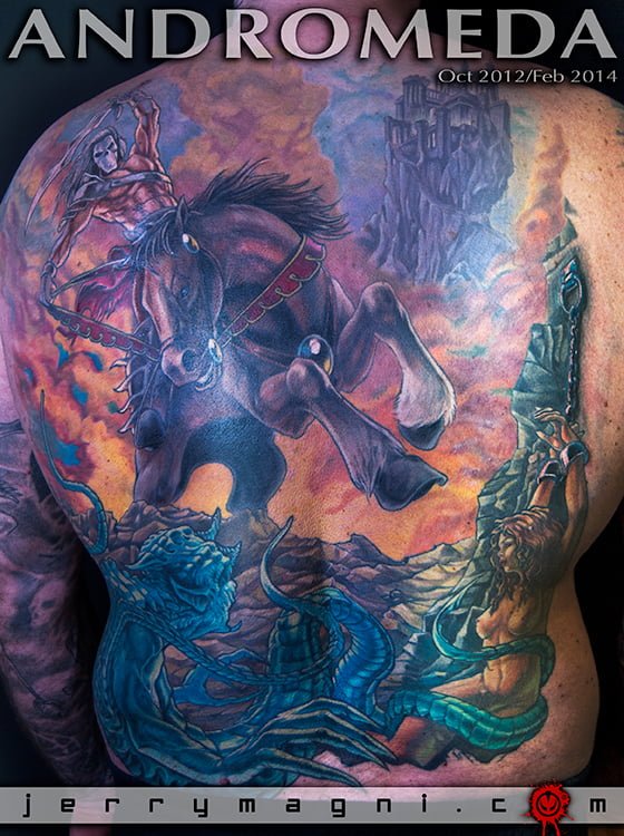 ANDROMEDA – Jerry Magni Tattoo Artist