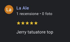 recensione cliente