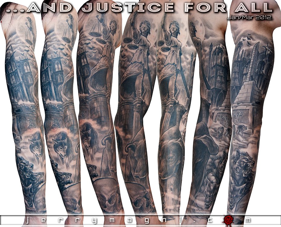 AND JUSTICE FOR ALL – Jerry Magni Tattoo Artist