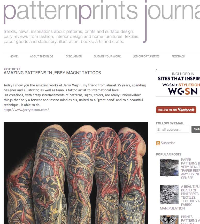 Patternsprintjournal.it October 2011